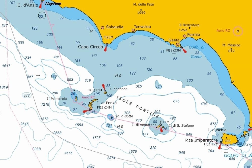 Crociera alle isole Pontine - Crociere a vela e pesca